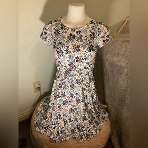Three Pink Hearts Floral - teens xl